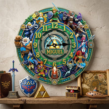 Load image into Gallery viewer, Legendary Fantasy Warriors Acrylic Hanging Wall Clock - Personalized Gift for Every Fan Hanging Wall Clock PopCulturePrints