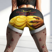 Load image into Gallery viewer, Own Your Love: Naughty Monster Couple Leggings - Personalized Gift for Her Shorts and Pants PopCulturePrints