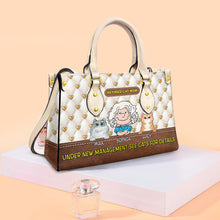 Load image into Gallery viewer, Personalized 'BRUH We Back!' Colorful Crayon Pencil Case Leather Bag PopCulturePrints