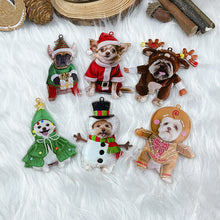 Load image into Gallery viewer, Funny Personalized Christmas Ornaments for Dog Lovers Ornament PopCulturePrints