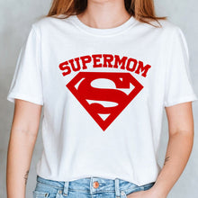 Load image into Gallery viewer, Mom, You Are The Real Hero - Personalized Supermom Shirt | Gift for Mom, Grandma Shirts PopCulturePrints