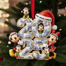 Load image into Gallery viewer, Cherish Family Moments with Our Personalized Adorable Family Christmas Acrylic Ornament Ornament PopCulturePrints
