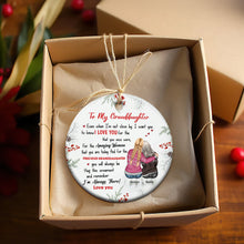 Load image into Gallery viewer, Personalized Christmas Ornament: Heartfelt Gifts for Grandma Ornament PopCulturePrints