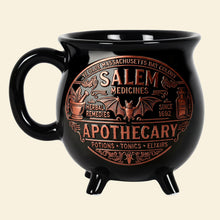 Load image into Gallery viewer, Witch's Brew in Style: Witch Apothecary Cauldron Mug - Personalized Gift for Witch Lovers Cauldron Mug PopCulturePrints