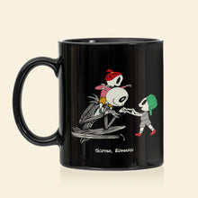 Load image into Gallery viewer, Personalized Horror-Themed Family Coffee Mug: Partners in Crime Coffee Mug PopCulturePrints