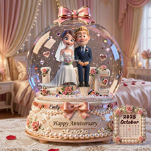 Load image into Gallery viewer, Celebrate Love: Romantic Wedding Couple Acrylic Plaque - Personalized Gift for Couples Shaped Plaques PopCulturePrints