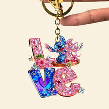 Load image into Gallery viewer, “Cherish Every Moment” – Cute Couple Keychain | Personalized Gifts for Couples Keychains PopCulturePrints