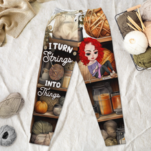 Load image into Gallery viewer, Personalized Crochet Lover Sweatpants Shorts and Pants PopCulturePrints