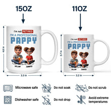 Load image into Gallery viewer, I'm Not Retired, I'm A Full-Time GRANDPA - Personalized Mug Mug PopCulturePrints