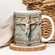 Load image into Gallery viewer, Personalized Jesus Lover Coffee Mug - Trust In The Lord Coffee Mug PopCulturePrints