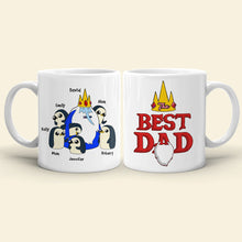 Load image into Gallery viewer, Best Dad Custom Mug with Characters and Names Coffee Mug PopCulturePrints