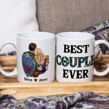 Load image into Gallery viewer, Personalized Best Couple Ever Coffee Mug | Romantic Valentine's Day Gifts Coffee Mug PopCulturePrints