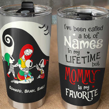 Load image into Gallery viewer, Personalized Family Mom & Dad Tumbler – Custom Name Gifts Tumbler Cup PopCulturePrints
