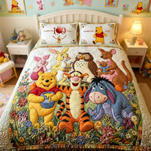 Load image into Gallery viewer, Celebrate Togetherness with a Century Celebration Cute Quilt Bed Set - Personalized Gift for All Occasions Bedding Set PopCulturePrints