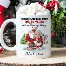 Load image into Gallery viewer, Personalized Christmas Mug for Couples - 30 Years of Love Coffee Mug PopCulturePrints