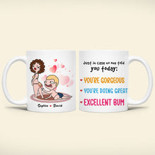 Load image into Gallery viewer, Personalized Couple Coffee Mug - You Are Gorgeous Coffee Mug PopCulturePrints