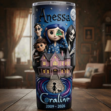 Load image into Gallery viewer, “Celebrate Mom’s Love with a Custom Twist” - Love Mom Suncatcher, Personalized Gift for Mothers, Grandmothers, and More Tumbler Cup PopCulturePrints
