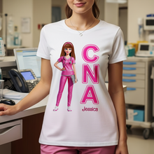 Load image into Gallery viewer, "Celebrate Your Inner Nurse - Personalized Nurse Shirt for Doll Lovers" Shirts PopCulturePrints