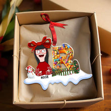 Load image into Gallery viewer, Personalized Movie Lover Alphabet Acrylic Christmas Ornament Ornament PopCulturePrints