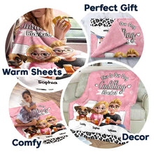 Load image into Gallery viewer, Cuddle Up with Love: Our Dog Cuddling Blanket - Personalized Fleece Blanket for Pet Lovers Fleece Blanket PopCulturePrints