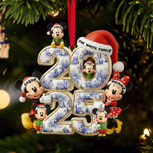 Load image into Gallery viewer, Cherish Family Moments with Our Personalized Adorable Family Christmas Acrylic Ornament Ornament PopCulturePrints