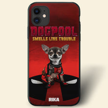 Load image into Gallery viewer, Dogpool Personalized Phone Case - Custom Name Phone Case PopCulturePrints