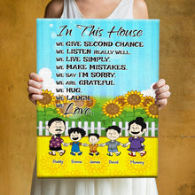 Load image into Gallery viewer, Personalized Dog Lover Couple Doormat - Call First Design Poster & Canvas PopCulturePrints