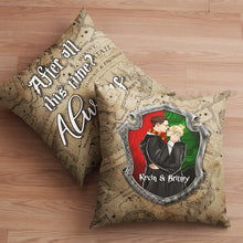 Load image into Gallery viewer, Personalized Magical Couple Pillow Gift - Unique Design for Valentine's Day Gifts Pillow PopCulturePrints