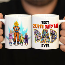 Load image into Gallery viewer, Best Super Saiyan Dad Personalized Coffee Mug Coffee Mug PopCulturePrints
