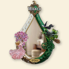 Load image into Gallery viewer, Wickedly Enchanted Flight Mirror - Personalize Your Gift for Musical Fans Mirror PopCulturePrints