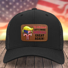 Load image into Gallery viewer, Personalized Make America Great Again Skull Cap Caps PopCulturePrints