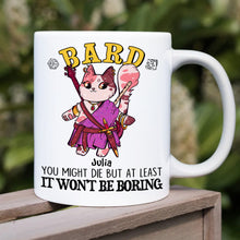 Load image into Gallery viewer, Personalized Bard Cat Coffee Mug - It Won't Be Boring Coffee Mug PopCulturePrints