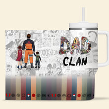 Load image into Gallery viewer, Personalized Anime Dad Tumbler - Custom Father's Day Gift Tumbler Cup PopCulturePrints