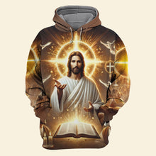 Load image into Gallery viewer, Easter Jesus Lover 3D Shirt - Unique Religious Gift AOP Products PopCulturePrints
