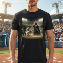Load image into Gallery viewer, "May the Force Be with You on the Field" - Baseball Parody Shirt - Personalized Gift for Star Wars Fans, Sports Lovers Shirts PopCulturePrints