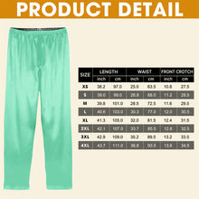 Load image into Gallery viewer, I Am a Book Dragon, Not a Worm - Personalized Pajama Pants for Book Lovers Pajama Pant PopCulturePrints