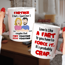 Load image into Gallery viewer, Humorous Couples Personalized Mug Set - Unique Valentine’s Day Gifts Coffee Mug PopCulturePrints