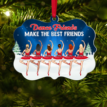 Load image into Gallery viewer, Personalized Dance Friends Christmas Ornament Ornament PopCulturePrints