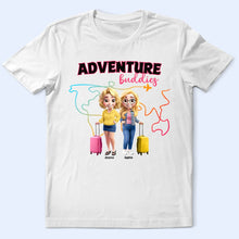 Load image into Gallery viewer, Adventure Buddies 3D Effect - Personalized T-Shirt for Friends T-shirt PopCulturePrints