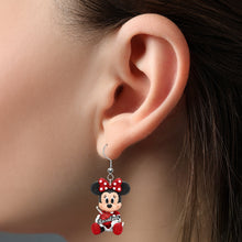 Load image into Gallery viewer, “Craft Your Style with Charm” - Personalized Cartoon Crochet Earrings - A Unique Gift for Crochet Lovers Earrings PopCulturePrints