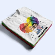 Load image into Gallery viewer, Love Is Love - Personalized T-Shirt for Celebrating Love T-shirt PopCulturePrints