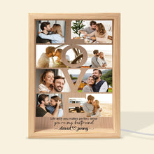 Load image into Gallery viewer, Customized Light Box Photo Frame - Perfect Sense of Love PopCulturePrints