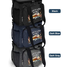 Load image into Gallery viewer, Camping Partners For Life - Personalized Lunch Bag for Couples Lunch Bag, Cooling Tote PopCulturePrints