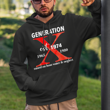 Load image into Gallery viewer, Personalized Generation X Hoodie - Born in 1974 Edition Shirts PopCulturePrints