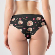 Load image into Gallery viewer, Custom Halloween Couple Boxer Briefs - Big Broom Rider & Pumpkin Snatch Finder Boxer Briefs PopCulturePrints