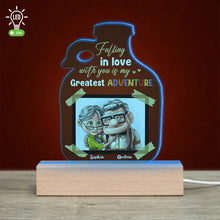 Load image into Gallery viewer, Customizable LED Couple Light - Perfect Valentine's Day Gifts for Anniversaries Led Night Light PopCulturePrints