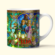 Load image into Gallery viewer, Adventure Awaits! Personalized Adventure Anniversary Coffee Mug Coffee Mug PopCulturePrints