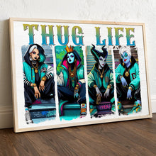 Load image into Gallery viewer, Street Style Witch Canvas Print - Funky Halloween Decor Poster & Canvas PopCulturePrints