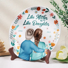 Load image into Gallery viewer, I Love That You're My Mom - Personalized Ceramic Plate - Thoughtful Gift for Mom and Grandma Ceramic Plate PopCulturePrints