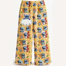 Load image into Gallery viewer, “Be Unique” Cute Alien Pajama Pants - Personalized Gifts for Everyone Pajama Pant PopCulturePrints